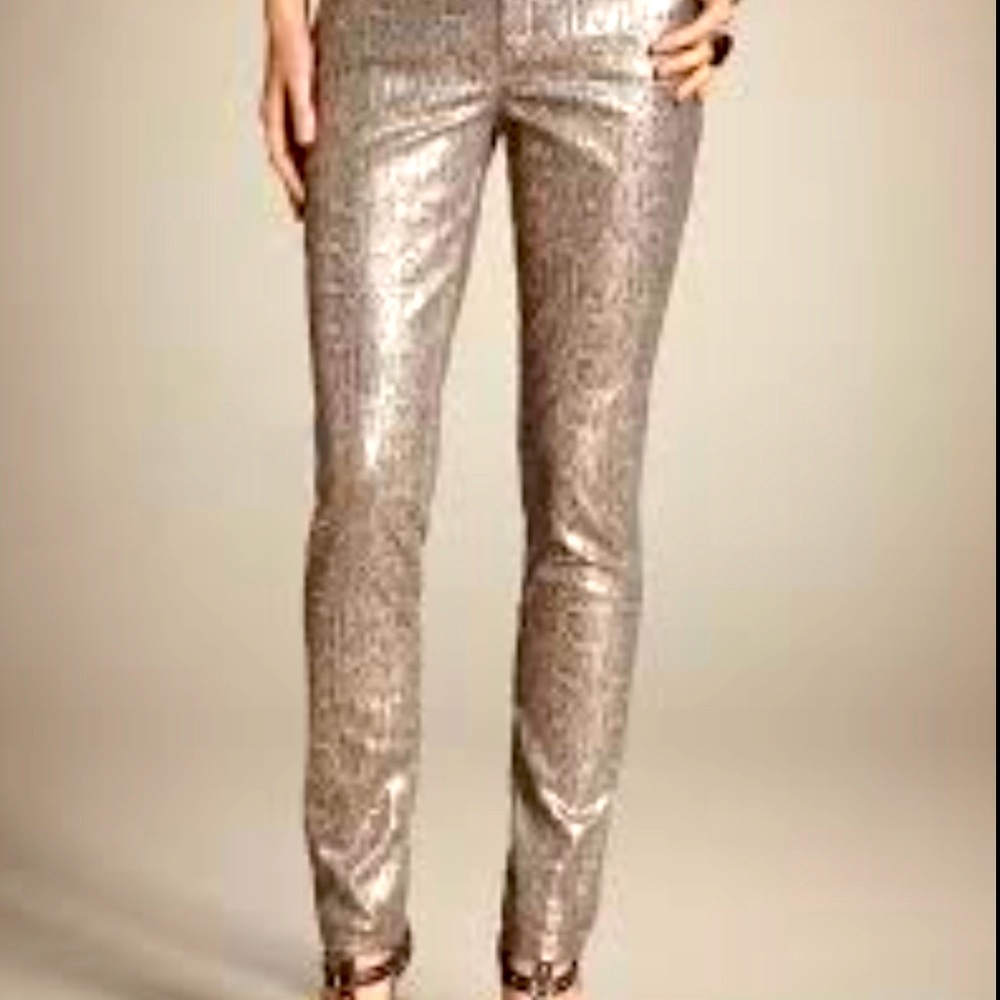 Chico’s Super Sexy snakeskin 🐍💋 platinum jeans-Vegas/Concert